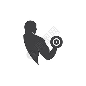 健身俱乐部哑铃活动培训师体操重量肌肉标签女性运动男人图片