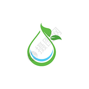 水滴 Logo 模板矢量图标它制作图案水池过滤矿物插图商业纯化海浪食物管道蓝色图片