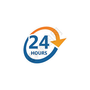 24小时帮助圆形时间销售服务送货顾客命令店铺商业图片