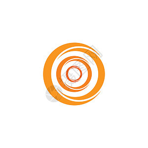 它制作图案的抽象圆圈徽标矢量模板图标技术商业身份公司团体插图品牌网络互联网装饰品图片