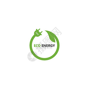 生态能源标志模板矢量图标它制作图案技术商业活动标签服务环境叶子品牌标识植物图片