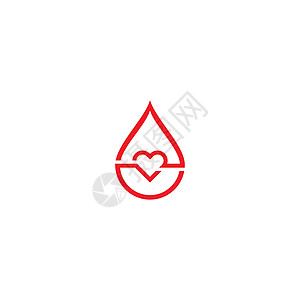 血液徽标矢量图标它制作图案海报细胞捐赠者商业团体液体捐款药品世界机构图片