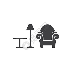 家具阁楼插图公司义者标识椅子长沙发奢华标签办公室图片