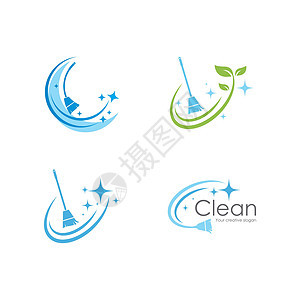 清洁标志和符号工作服务技术星星卫生建筑家庭房子洗涤商业图片