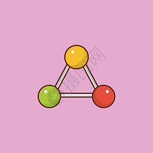 细胞化学插图生物原子教育科学生物学药品化学品技术图片