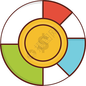 报告商业图表横幅交易金融饼形网络统计插图网站图片