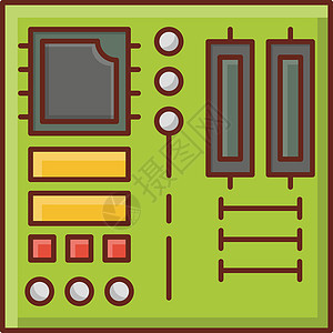母书架电脑处理器互联网网络标识电子电气电子产品电路插图图片