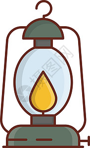 灯笼网络艺术烧伤金属玻璃冒险辉光古董火灯插图图片