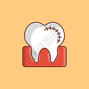 口服插图牙疼牙膏药品空腔牙齿搪瓷凹痕牙刷损害图片