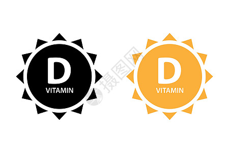 维生素太阳图标符号标签医生食物插图药品治疗橙子药片射线团体图片