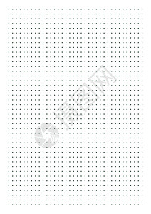 方格纸 白色背景上的可打印虚线网格纸 带点的几何抽象点缀透明插图 用于学校笔记本日记笔记打印 写实纸坯尺寸A教育数学小样床单办公图片