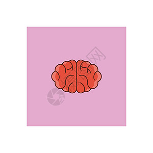 心脑思考药品创造力智力加载器官标识商业教育插图图片
