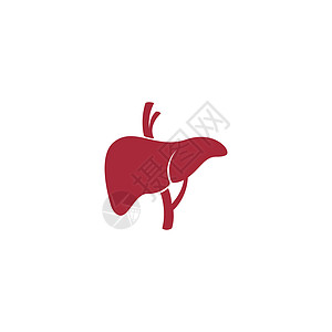 人类肝脏图标标志设计模板科学插图疾病生理社区保健药品外科诊所标识图片
