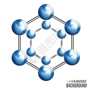 抽象背景 带 X 染色体的 DNA 分子化学技术生物学白色细胞蓝色基因组生物医疗插图图片