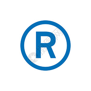 注册商标符号 在白色背景上隔离的矢量图解免疫字母习俗财产音乐学期商业专利按钮版权图片