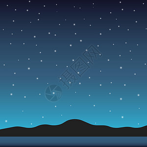 夜空背景宇宙星云星系墙纸星空行星插图星星蓝色天空图片