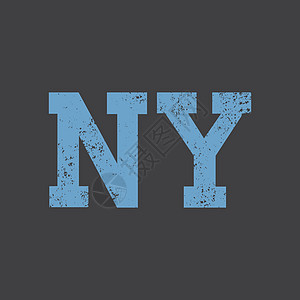 纽约标志 inscriptio徽章衣服大学城市艺术品牌推广牛仔布球座邮票图片