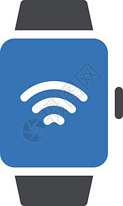 安卓上网时间技术白色插图信号电话网络手腕电子背景图片