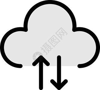 云互联网数据库技术电脑服务器贮存商业网络插图图片