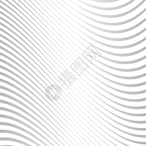 线条抽象图案背景它制作图案灰阶波浪状墙纸光学曲线失真条纹黑色插图海浪图片