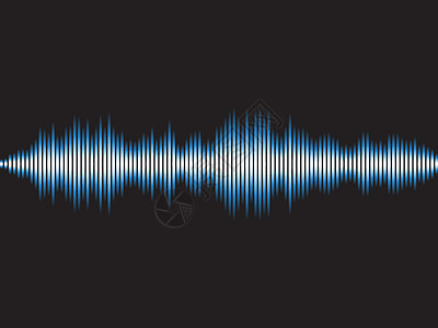 抽象背景音乐声波 它制作图案矢量流动互联网创新网络电脑收音机均衡器蓝色柱子艺术图片