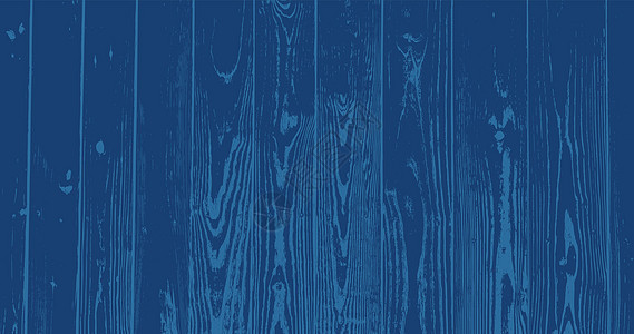 经典蓝色的木材纹理木材垃圾背景 地板表面或栅栏结构 矢量图图片