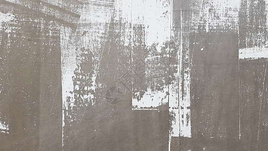 有油漆的风化和老化的混凝土墙 大部分从黑色和白色剥离 带有渐晕 灰色和白色的阴影 伟大的现代 带纹理的背景 抽象的旧背景墙纸材料图片