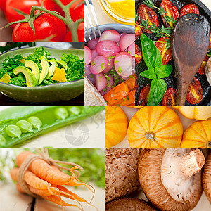 粗心菜蔬菜混合拼合体成分饮食收成青豆豆子美食沙拉食物营养花园叶子图片