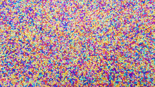 许多不同颜色的水凝胶球 组的多彩多姿的 orbis 游戏用水晶水珠 氦气球 可以用作背景 高分子凝胶硅胶聚合物墙纸明胶吸附剂圆圈图片
