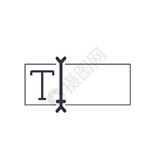 文本光标指针文本导航器图标 在白色背景上孤立的股票矢量图网络字体老鼠操作系统界面导航工具标识字形图形化图片