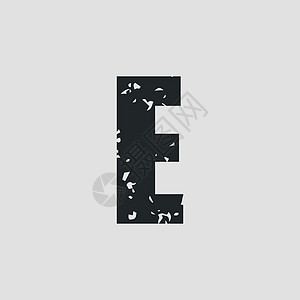 字母垃圾风格 矢量 eps1涂鸦标识字体水彩黑色书法刷子插图打印创造力图片