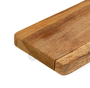 白色背景的木板切割板家庭木头桌子用具厨房工具竹子材料烹饪棕色图片