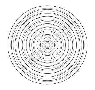同心圆元素 图形网页设计元素打印模板纺织品包装装饰矢量它制作图案线条条纹几何学漩涡运动白色插图螺旋圆形墙纸图片