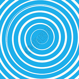 蓝色矢量径向曲线螺旋旋转背景 催眠动力涡流对象 股票矢量图圆圈墙纸同心圆形黑色疗法眩晕漩涡光学条纹图片