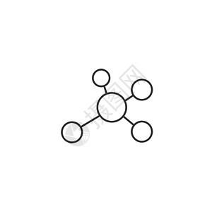 人际线图标 用于移动概念和网页设计的社区线性风格标志 人网络连接轮廓矢量图标 符号标志插图 矢量图形营销公司全球组织标识商业技术图片