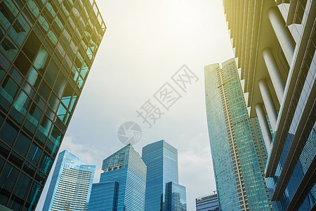 新加坡建造的天空天梯大楼图片
