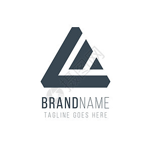 几何三角形标志设计 企业身份概念 创意企业模板 在白色背景上孤立的种群矢量图公司品牌一体化金字塔网络标识协会联盟商业创造力图片