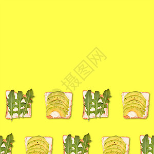 三明治或吐司加托普斯模式图片