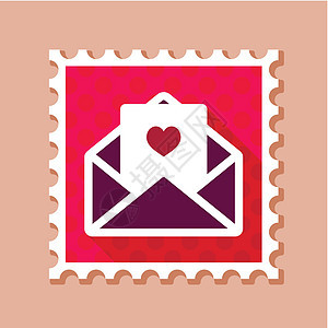 情人节快乐 信封邮票卡婚姻插图标签婚礼邮戳庆典问候语邮件贴纸背景图片