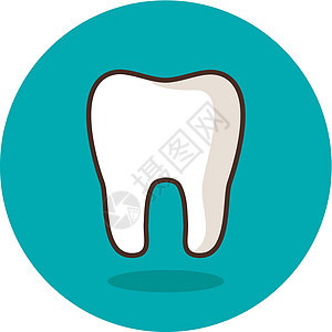 牙齿平面图标 医学载体诊所药品搪瓷空腔牙科治疗医疗磨牙牙医牙疼图片