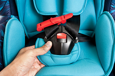 蓝儿童安全座孩子带子腰带座椅配饰孩子们检查婴儿马具汽车图片