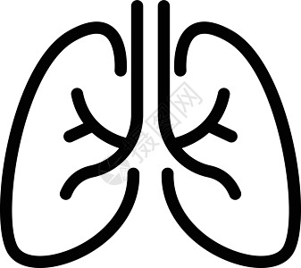 肺疾病器官生物学气管支气管身体插图医疗诊所解剖学图片