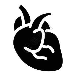 心身体黑色器官白色病学解剖学插图医疗绘画科学背景图片