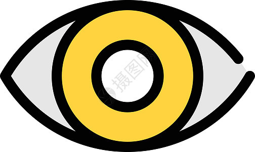 眼 目光学黑色视网膜手表睫毛眼球圆圈镜片器官白色图片