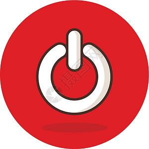 启动图标 Power 按键符号按钮技术网站网络辉光电气商业活力电子圆圈图片