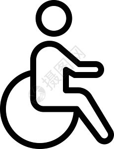 轮椅障碍男人车轮正方形椅子帮助黑色人士药品医院背景图片