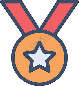 勋章奖牌游戏锦标赛玩家运动杯子足球徽章金子俱乐部插图图片