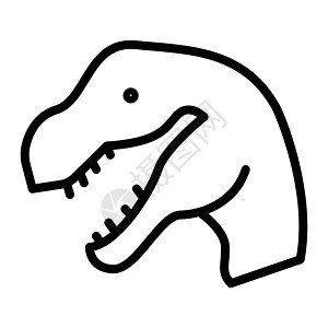 动物捕食者爬虫标识食肉怪物古生物学荒野剑龙灭绝插图图片