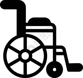 轮椅医院运输椅子插图车轮残障药品座位帮助病人图片