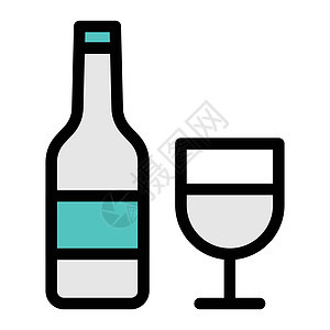 葡萄酒白色啤酒插图饮料庆典派对酒精玻璃酒杯杯子图片